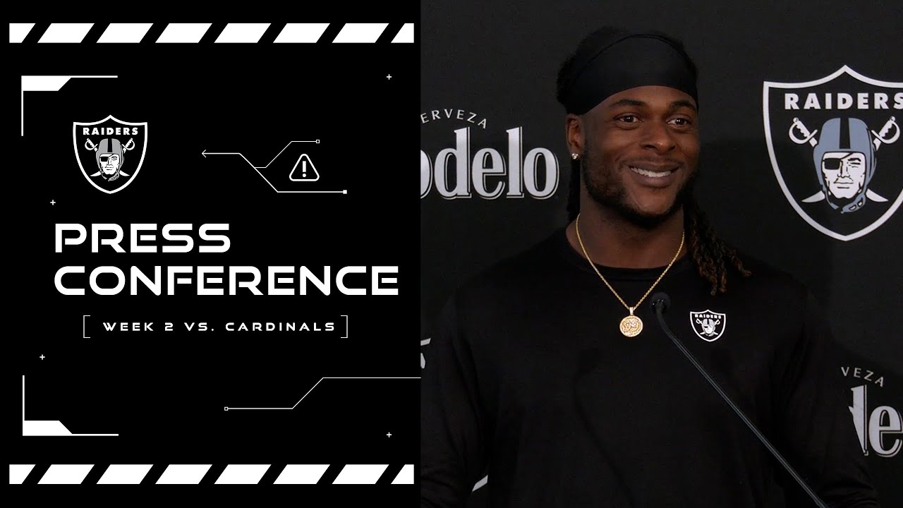 Derek Carr And Davante Adams Pressers – 9.14.22 | Raiders | Nfl