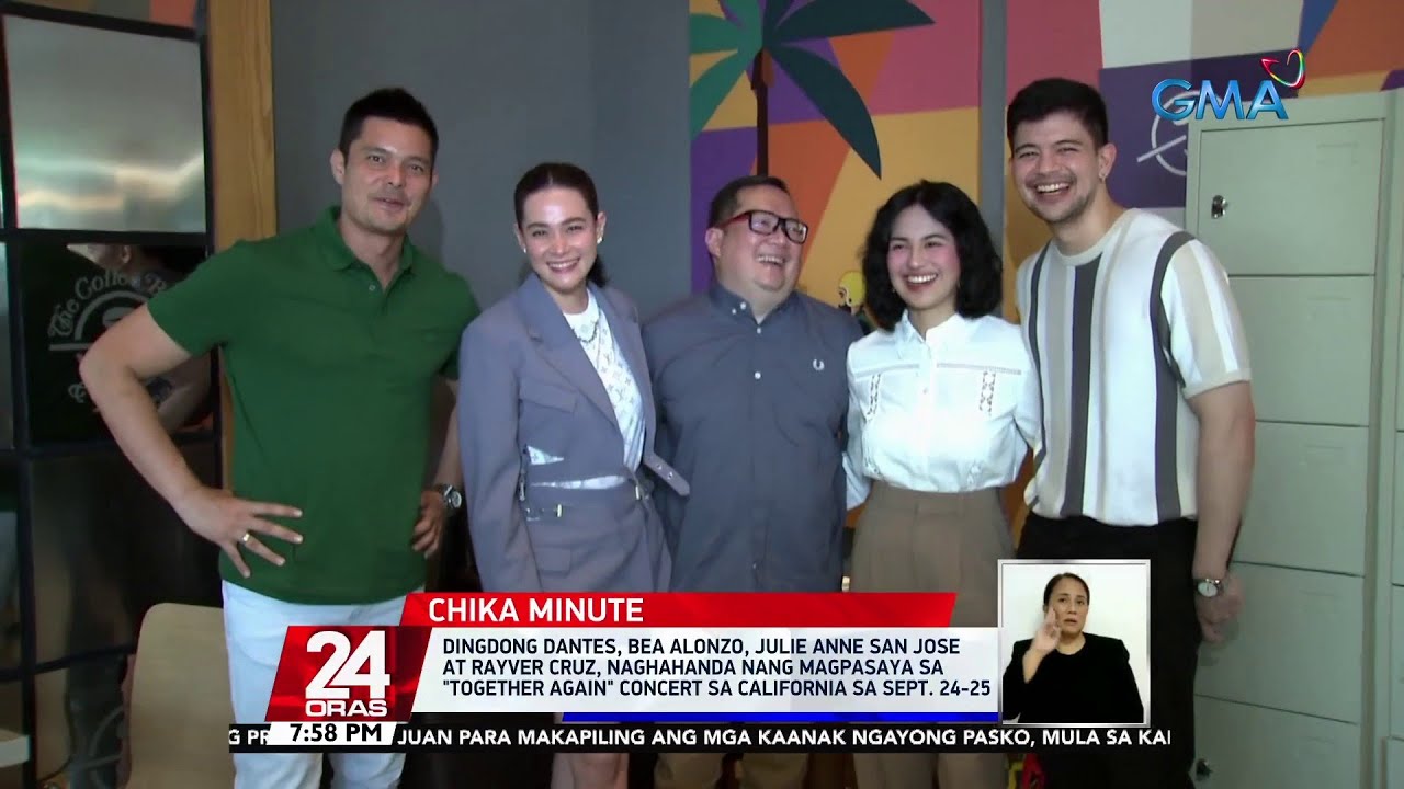 Dingdong Dantes, Bea Alonzo, Julie Anne San Jose At Rayver Cruz, Naghahanda Nang… | 24 Oras