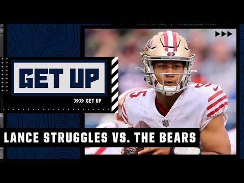 Discussing Trey Lance’s Struggles Vs. The Bears In Week 1 | Get Up