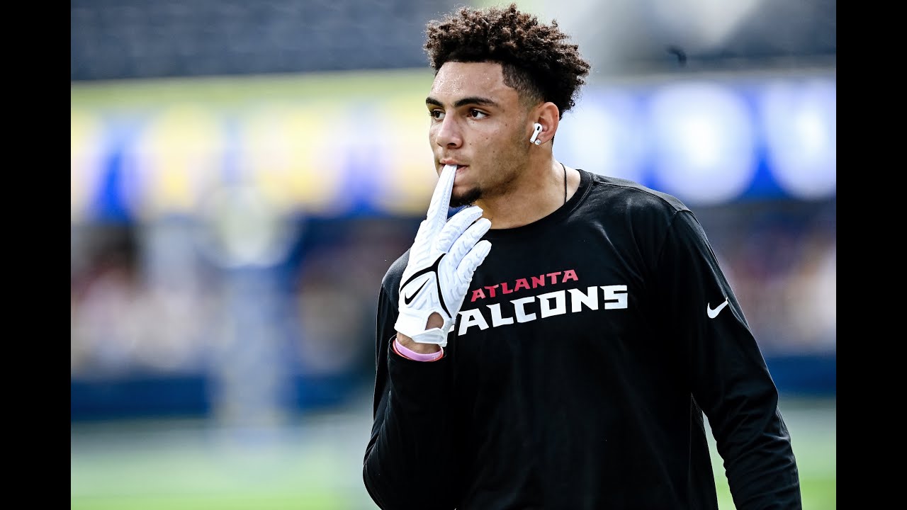 Drake London Ready To Go For Week 2 In Los Angeles. | #atlvslar #shorts