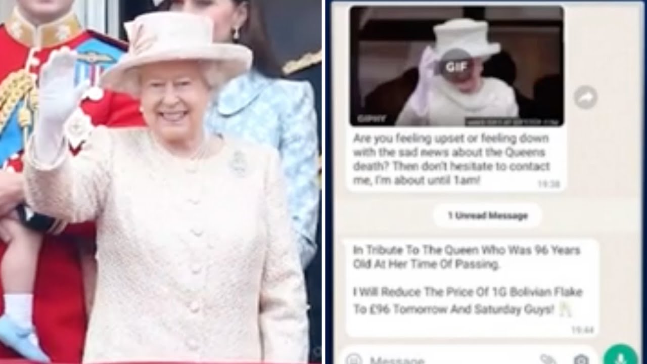 Drug Dealers “honoring” Queen Elizabeth’s Death In A Surprising Way