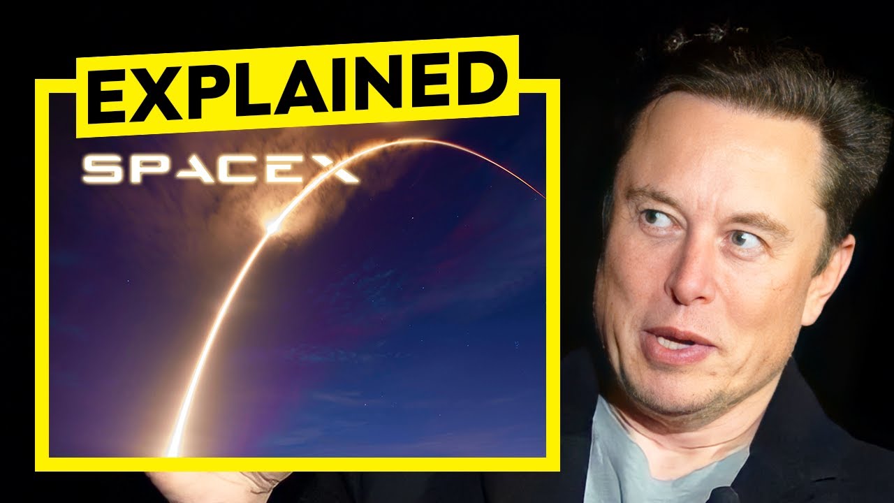 Elon Musk Reveals The Secret Meaning Behind Spacex’s Logo..