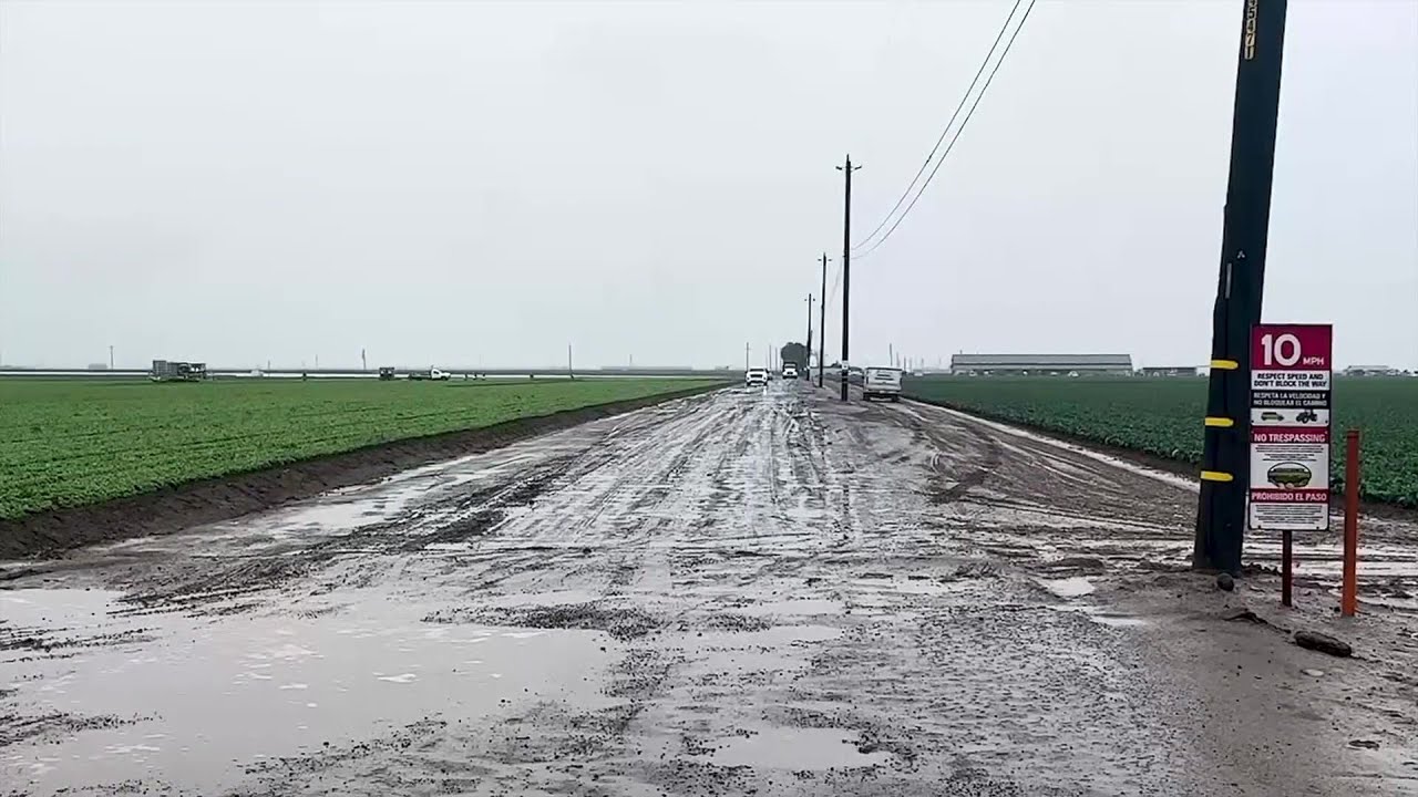 Farmers In Santa Maria Hope The Rain Is Here To Stay