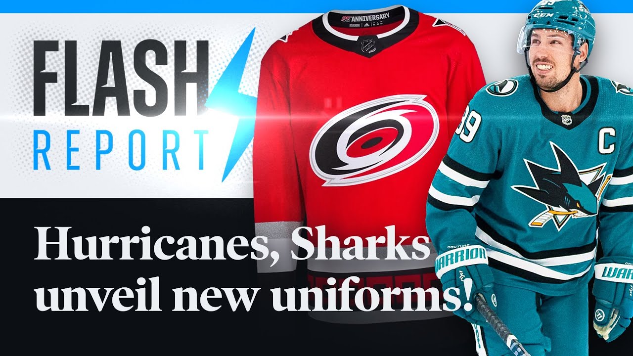 Flash: Hurricanes, Sharks Unveil New Uniforms!