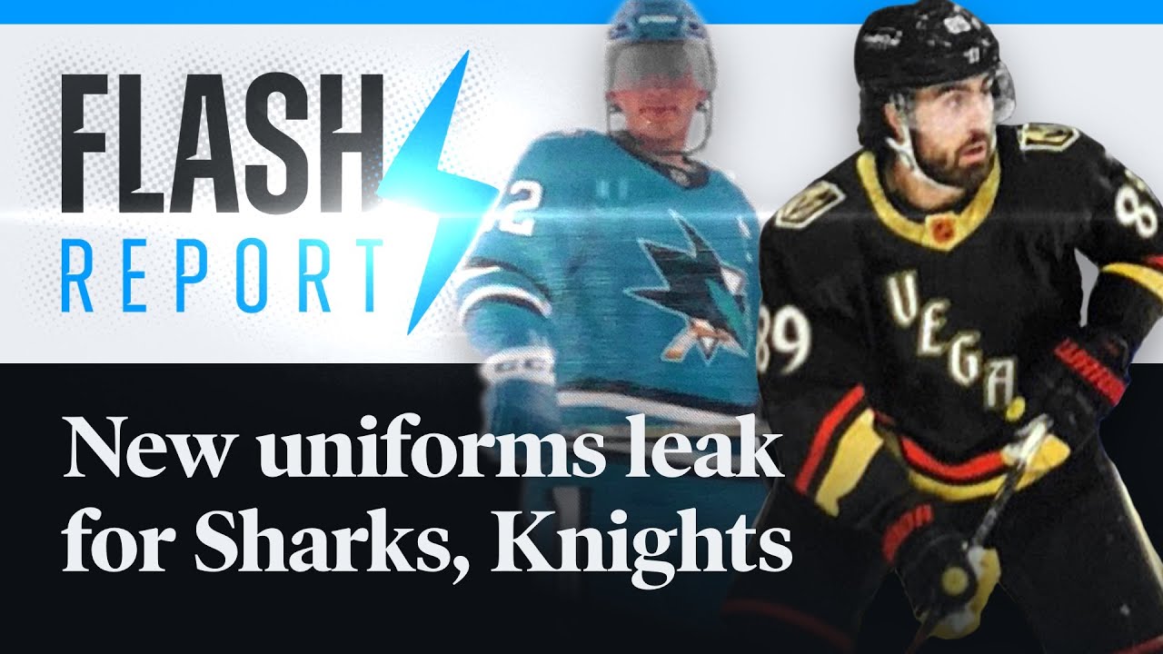 Flash: New Uniforms Leak For Sharks, Golden Knights