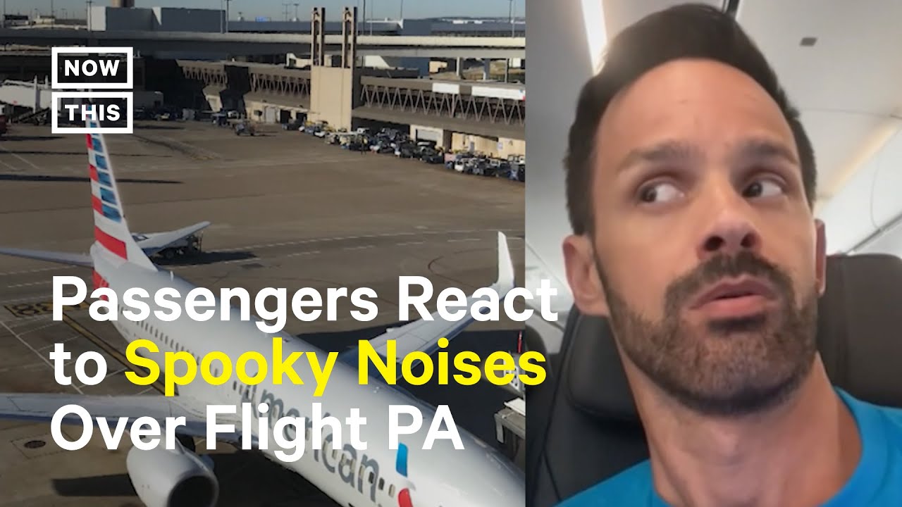 flight goes viral after weird no
