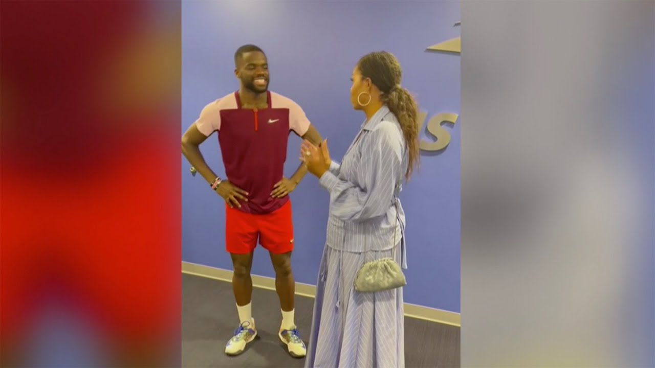 Former First Lady Michelle Obama Offers Words Of Encouragement To Frances Tiafoe