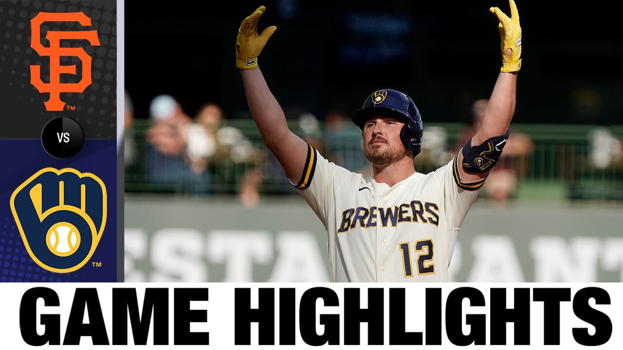 Giants Vs. Brewers Game 1 Highlights (9/8/22) | Mlb Highlights