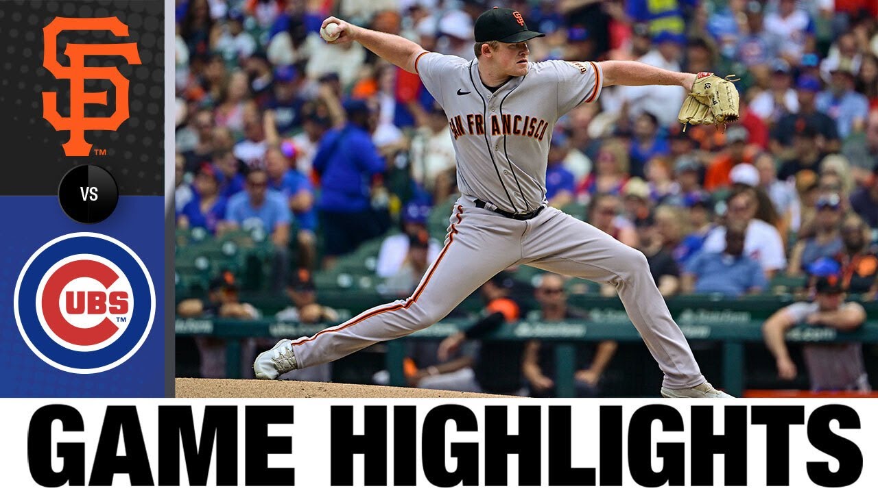 Giants Vs. Cubs Game Highlights (9/10/22) | Mlb Highlights