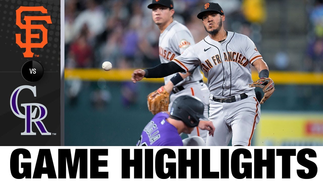 Giants Vs. Rockies Game Highlights (9/20/22) | Mlb Highlights