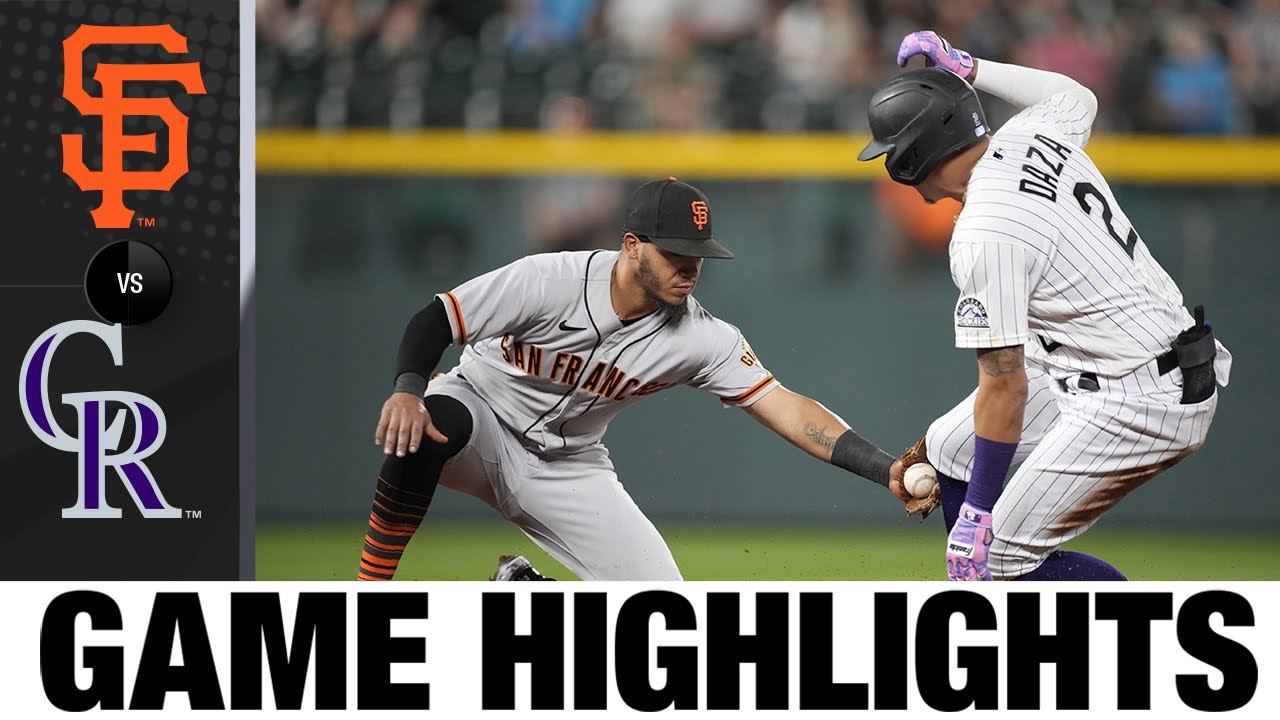 Giants Vs. Rockies Game Highlights (9/19/22) | Mlb Highlights