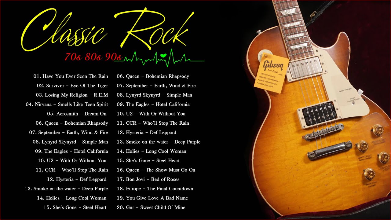 Good Music Classic Rock 70s 80s 90s ⚡ Best Classic Rock Songs Of All Time⚡⚡