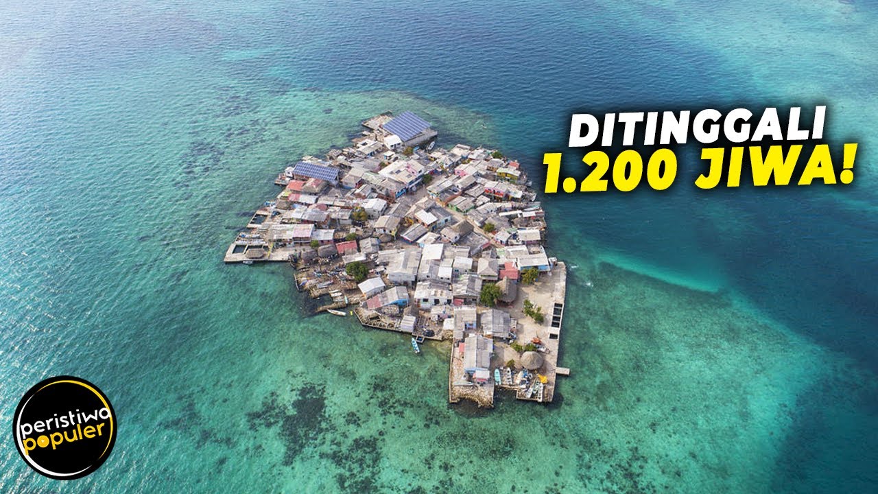 Hanya Seluas Lapangan Sepak Bola!, Fakta Unik Pulau Santa Cruz Del Islote Yang Terpadat Di Dunia