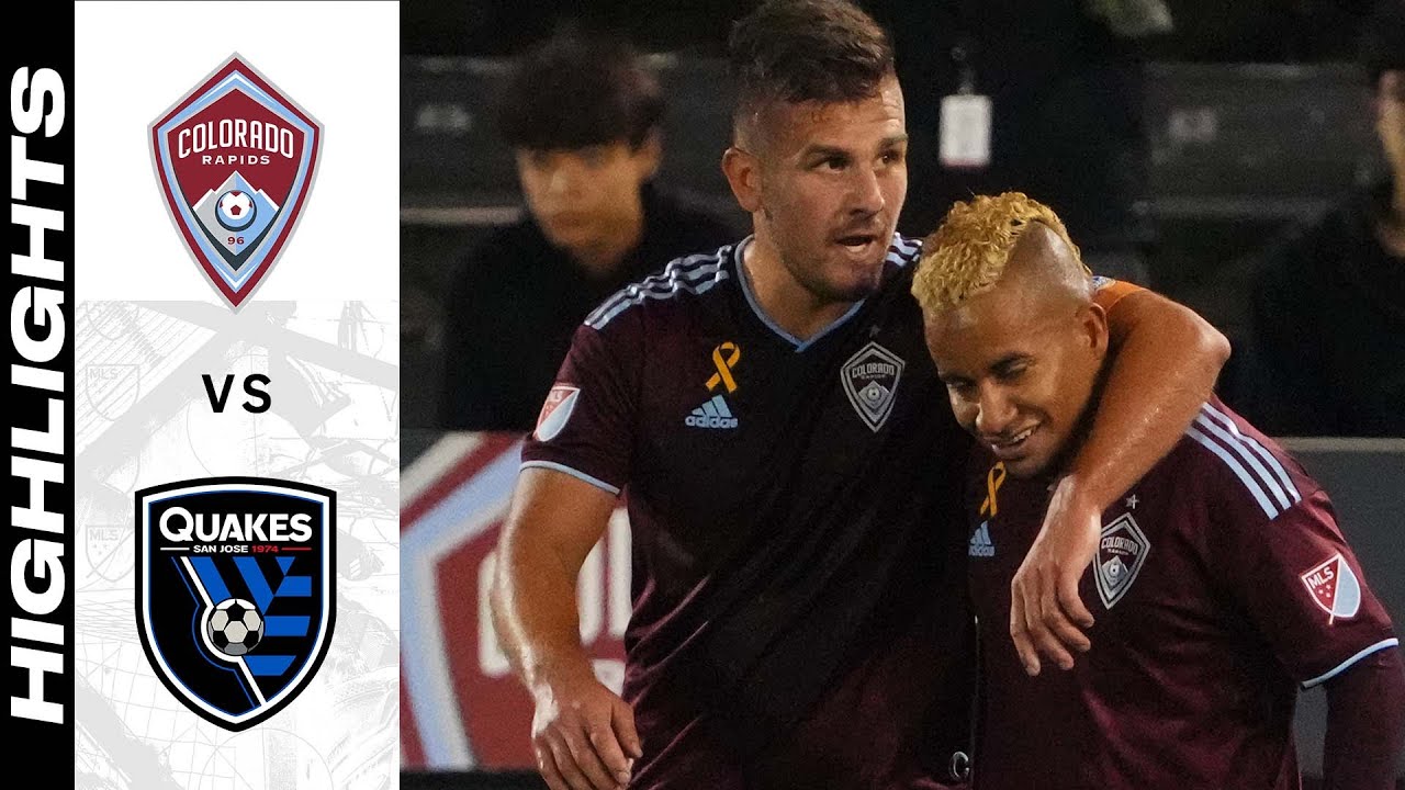 Highlights: Colorado Rapids Vs. San Jose Earthquakes | September 14, 2022