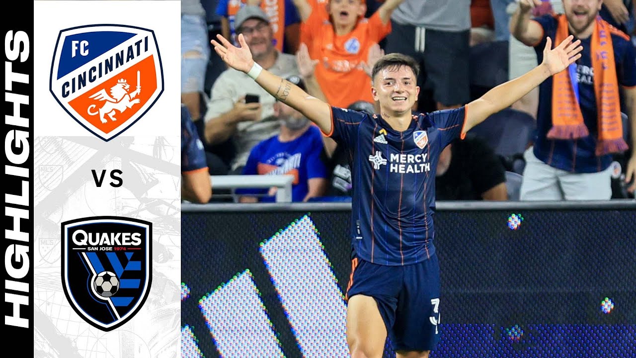 Highlights: Fc Cincinnati Vs. San Jose Earthquakes | September 10, 2022