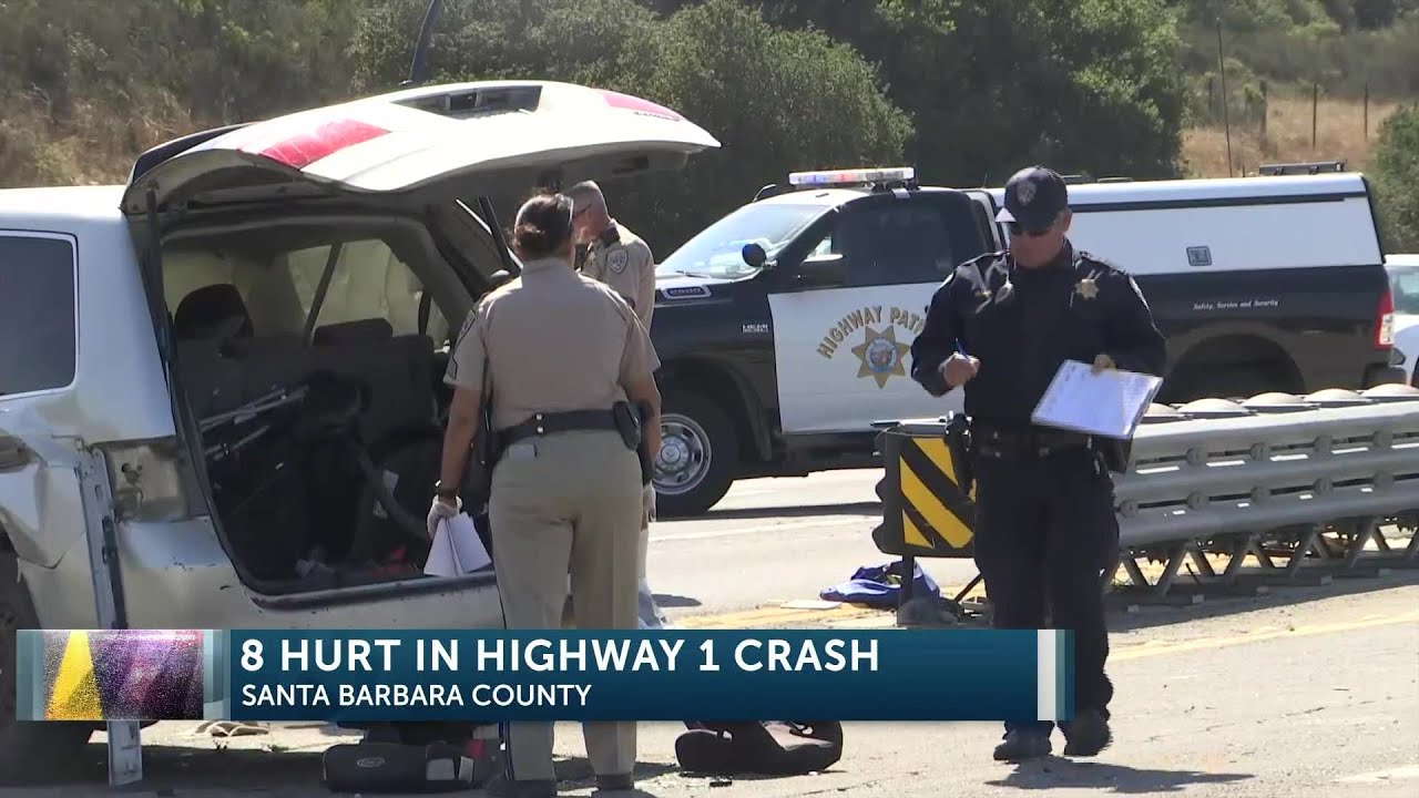 Highway 1 Lanes Blocked Near Vandenberg Village After Car Accident