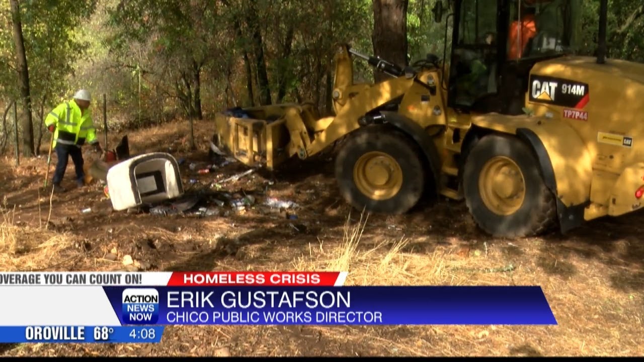 Homeless Encampment Clean Ups Resume In Chico