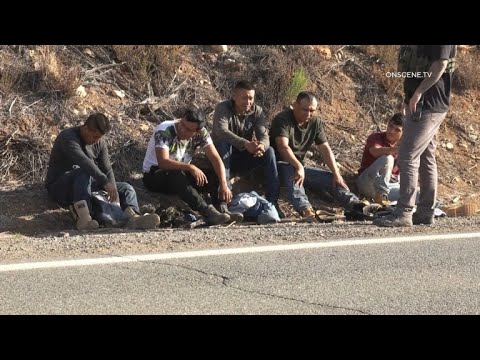 Human Smuggler & 5 Illegal Migrants Captured | San Diego County