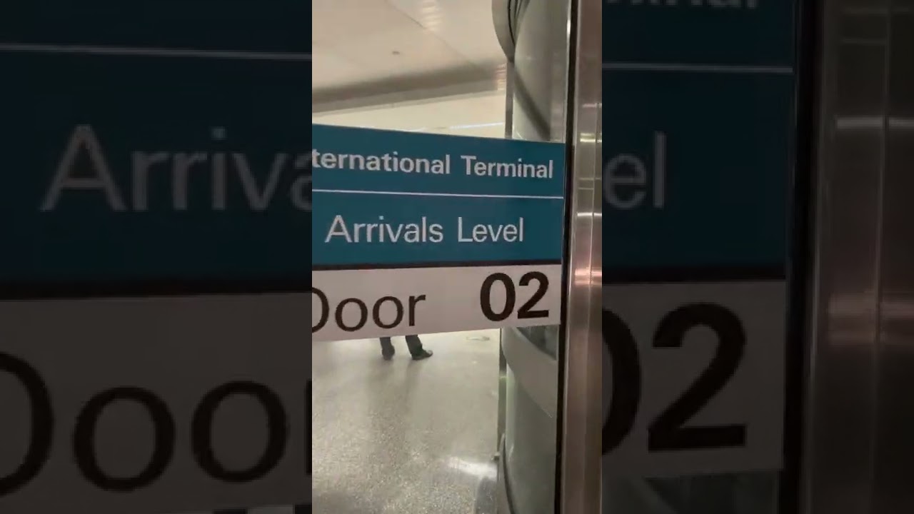 Immigrants Funnies At San Francisco Airport Arriving