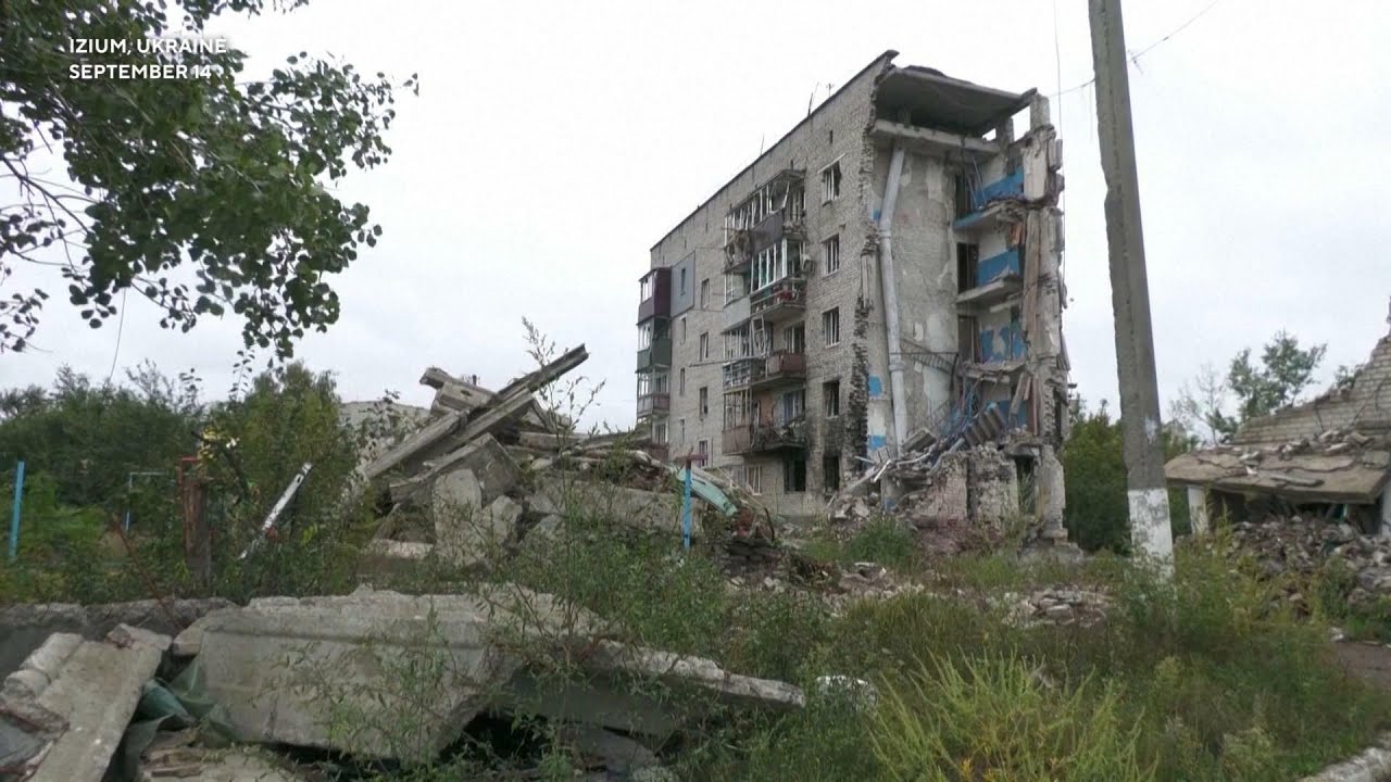 Inside Izyum: Death And Destruction Left Behind By Russia