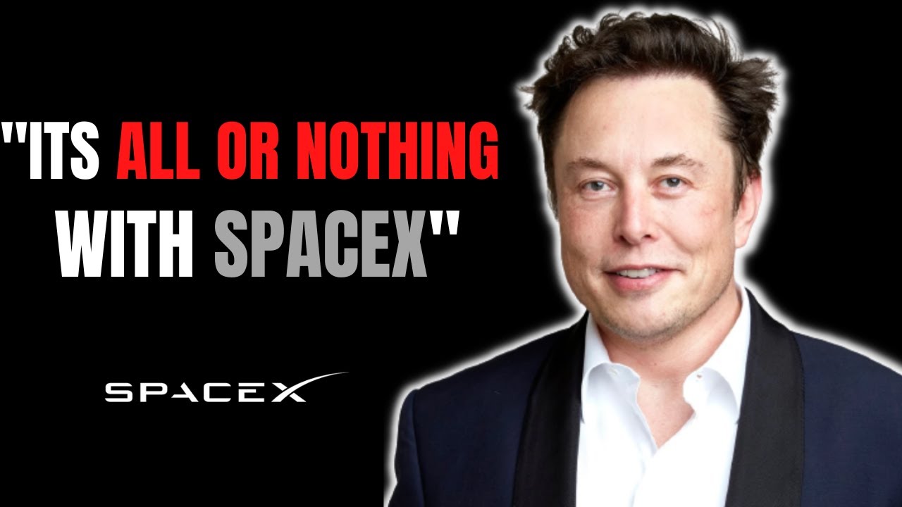 “it’s All Or Nothing” – Elon Musk Places All His Hopes On Spacex!