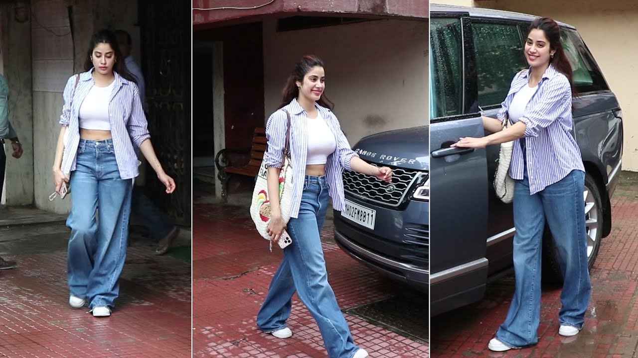 JAHNVI KAPOOR SNAPPED AT PILATES SANTACRUZ | Friday Poster