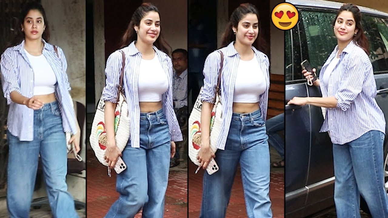 Janhvi Kapoor Latest Stunning Looks At Pilates Santacruz | Janhvi Kapoor Latest Video