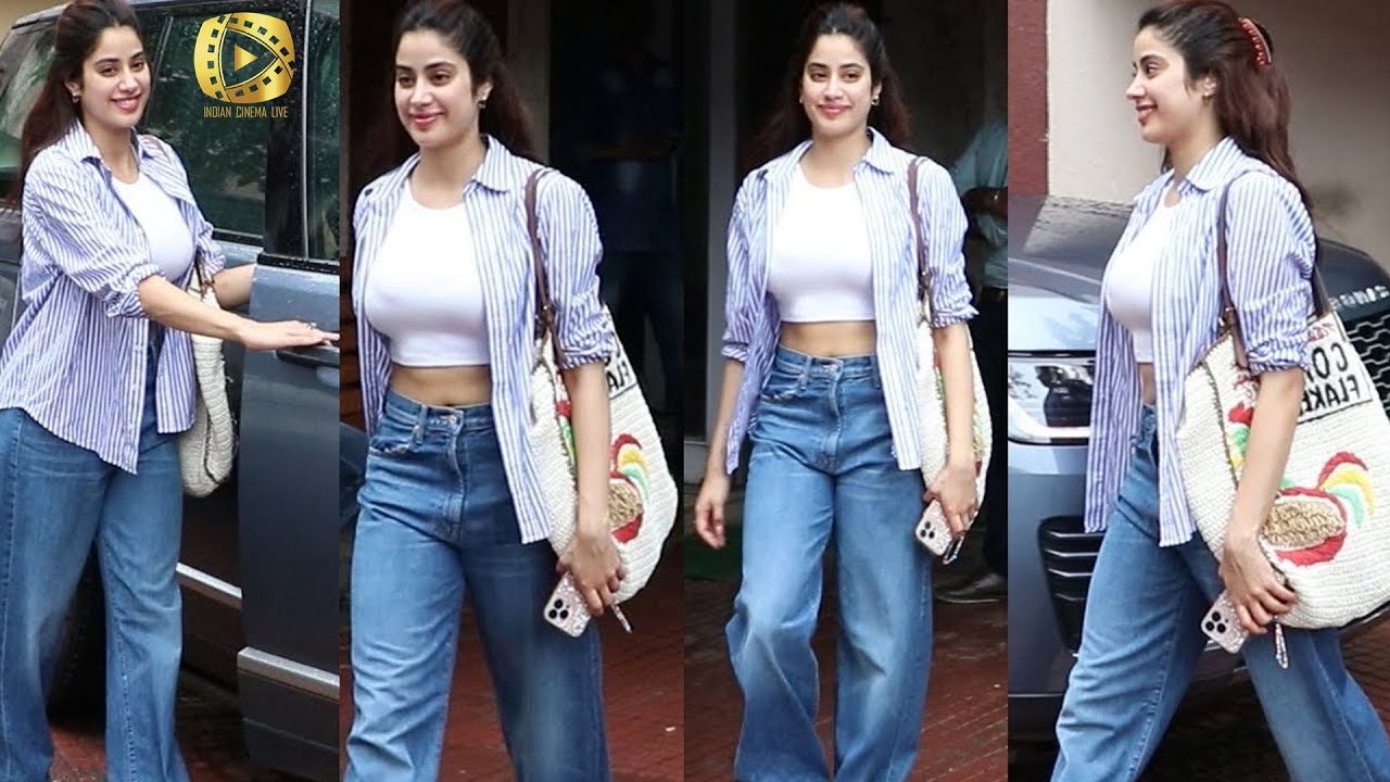 Janhvi Kapoor Stunning Visuals At Pilates Santacruz | Janhvi Kapoor Latest Video | Indiancinema Live