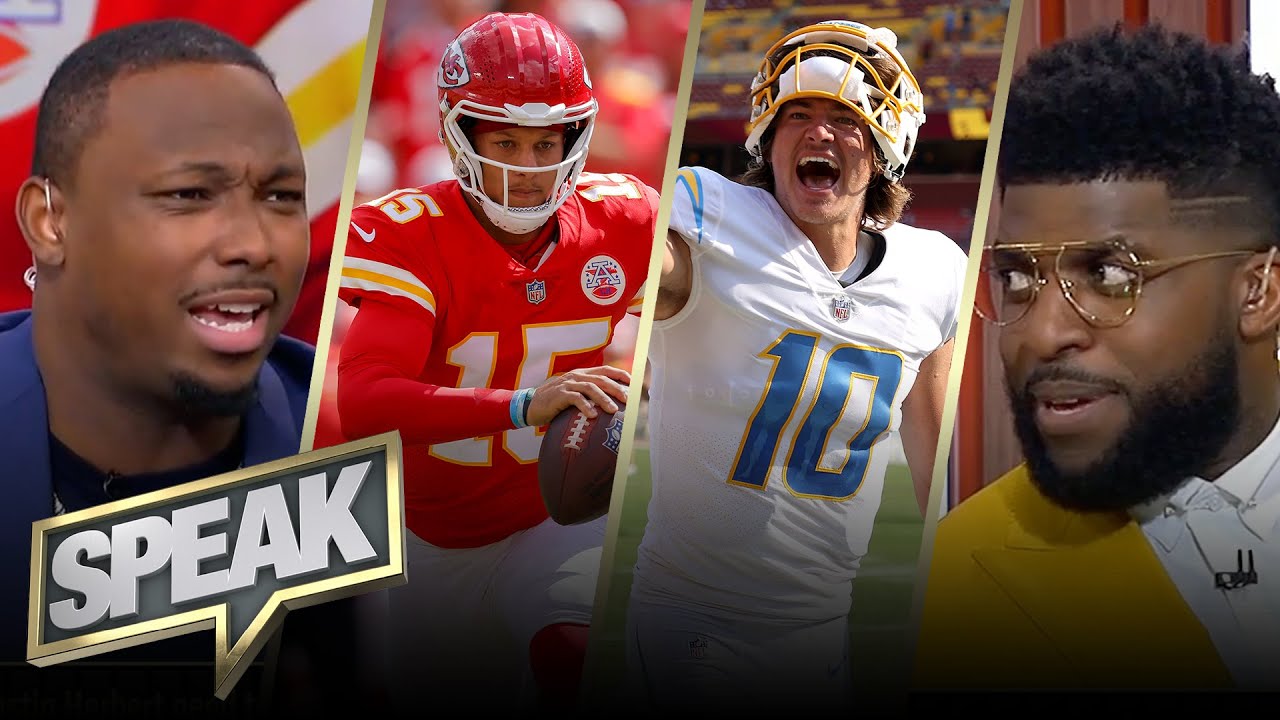 Justin Herbert, Chargers Road Underdogs Vs. Patrick Mahomes & Chiefs On Tnf | Nfl | Speak