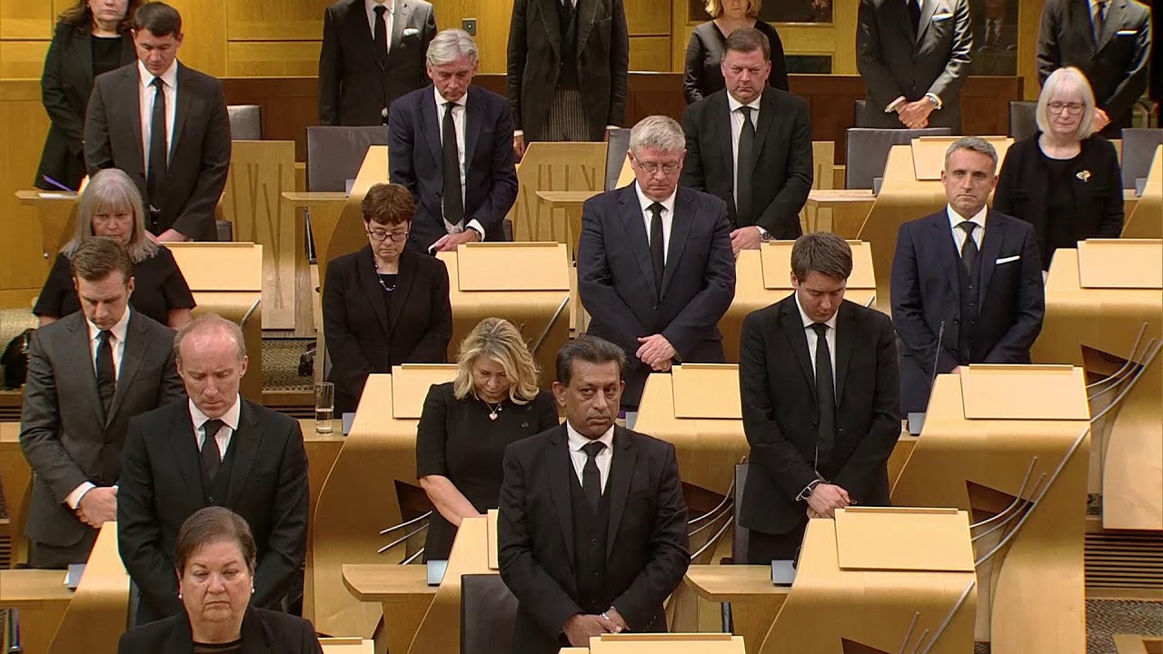 King Charles Iii And Queen Camilla Attend Scottish Parliament Session I Live