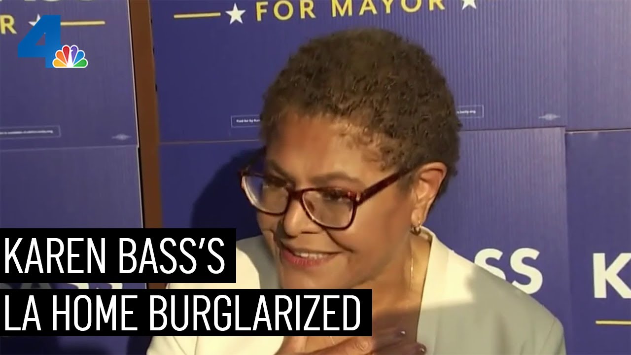 La Home Of Congresswoman Karen Bass Burglarized | Nbcla