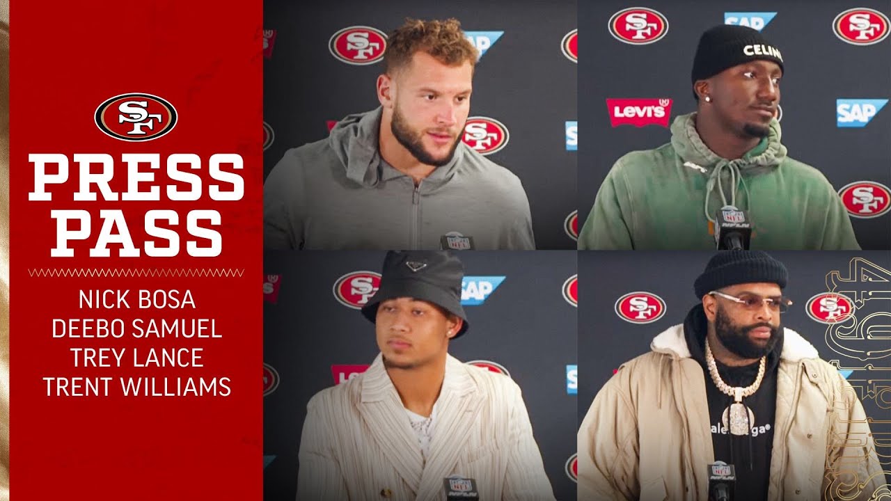 Lance, Bosa, Samuel, Williams Discuss Rebounding In Week 2 | 49ers