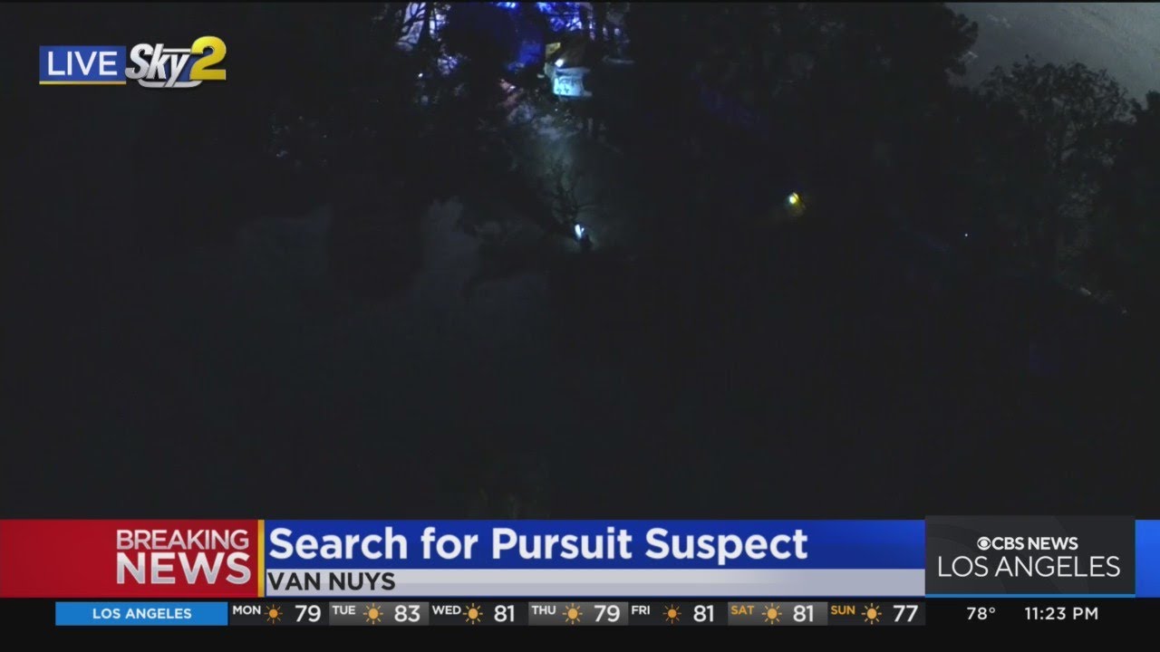 Lapd Detain At Least 2 People During Search For Pursuit Suspect