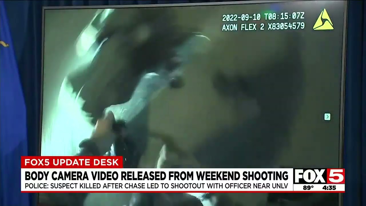 Las Vegas Police Officer Shot, Killed Suspect After She Collapsed From Shooting