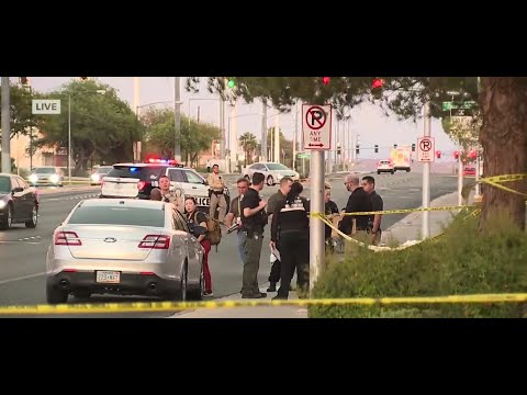 Las Vegas Police On Scene Of Stabbing Near Desert Springs Hospital