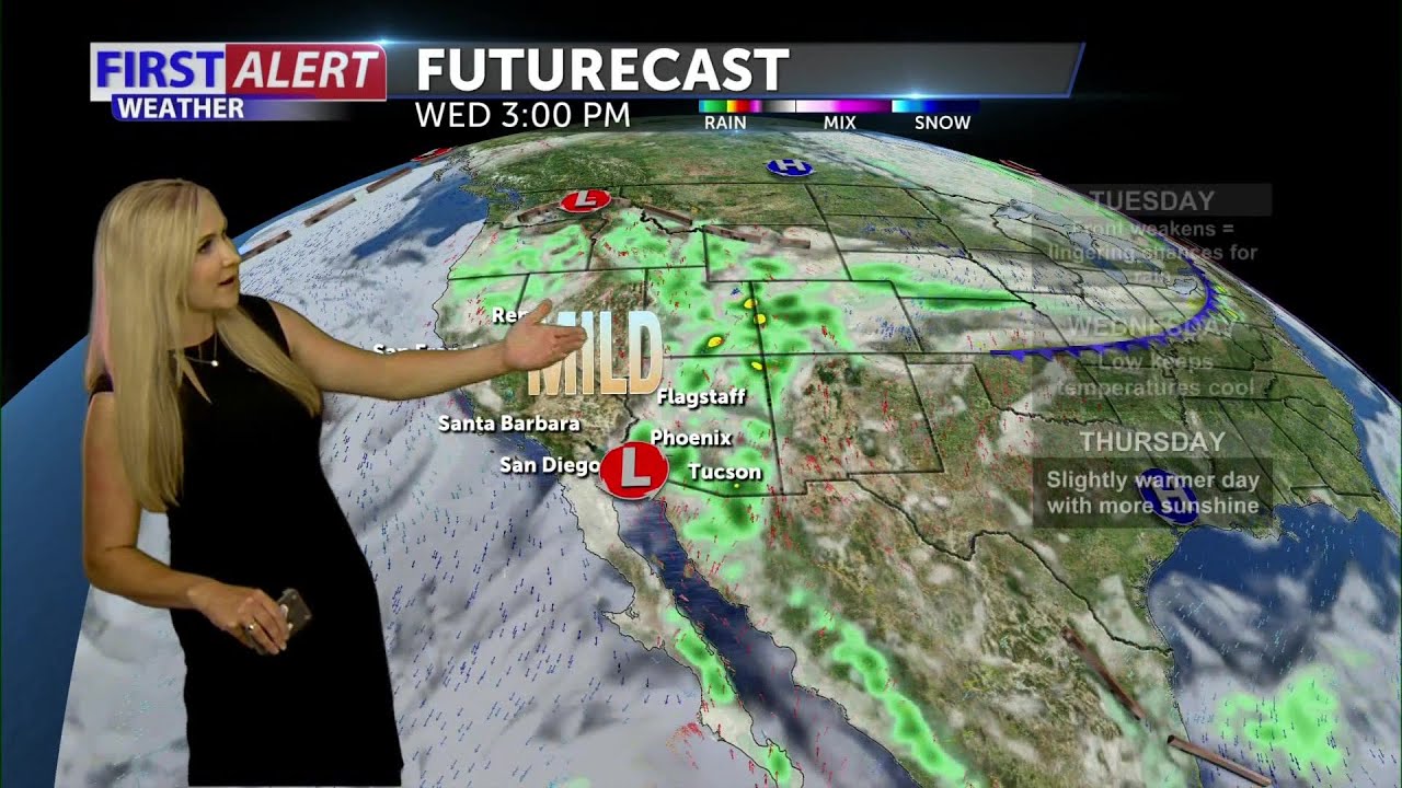 Lingering Chance Of Rain Until Tuesday