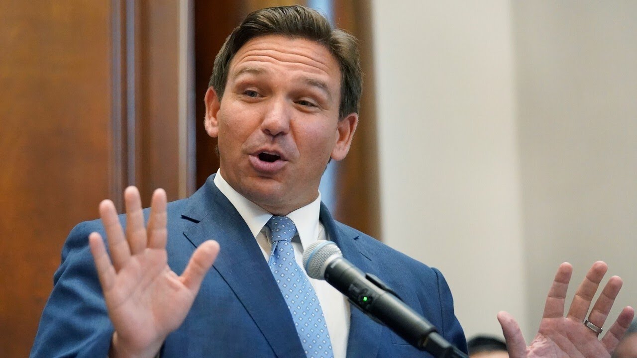 live gov desantis speaks as hurr