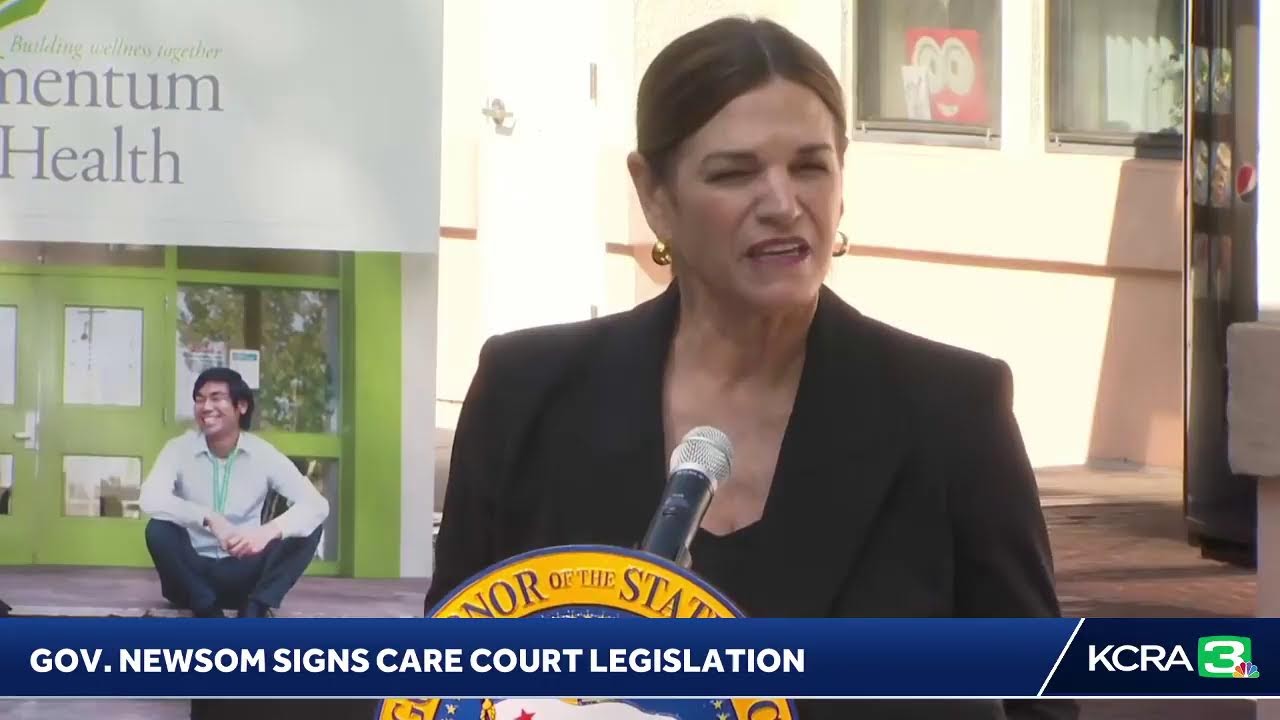 Live | Gov. Gavin Newsom Is Signing Care Court Legislation In Santa Clara County