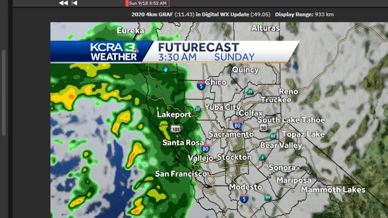 Live | Kcra Weather Meteorologist Dirk Verdoorn Looks At Rain Chances Over The Next Several Days