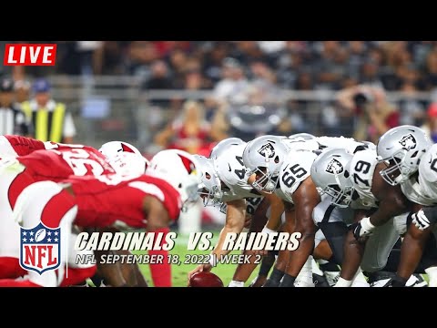 ((live)) Las Vegas Raiders Vs Arizona Cardinals 🔴 Cardinals At Raiders Full Game