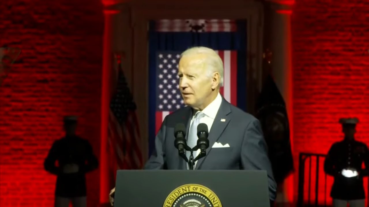 LIVE: Pres. Biden Delivers Primetime Speech on the ‘Soul of the Nation’ Ahead of Midterm Elections 1 Live: Pres. Biden Delivers Primetime Speech On The ‘soul Of The Nation’ Ahead Of Midterm Elections