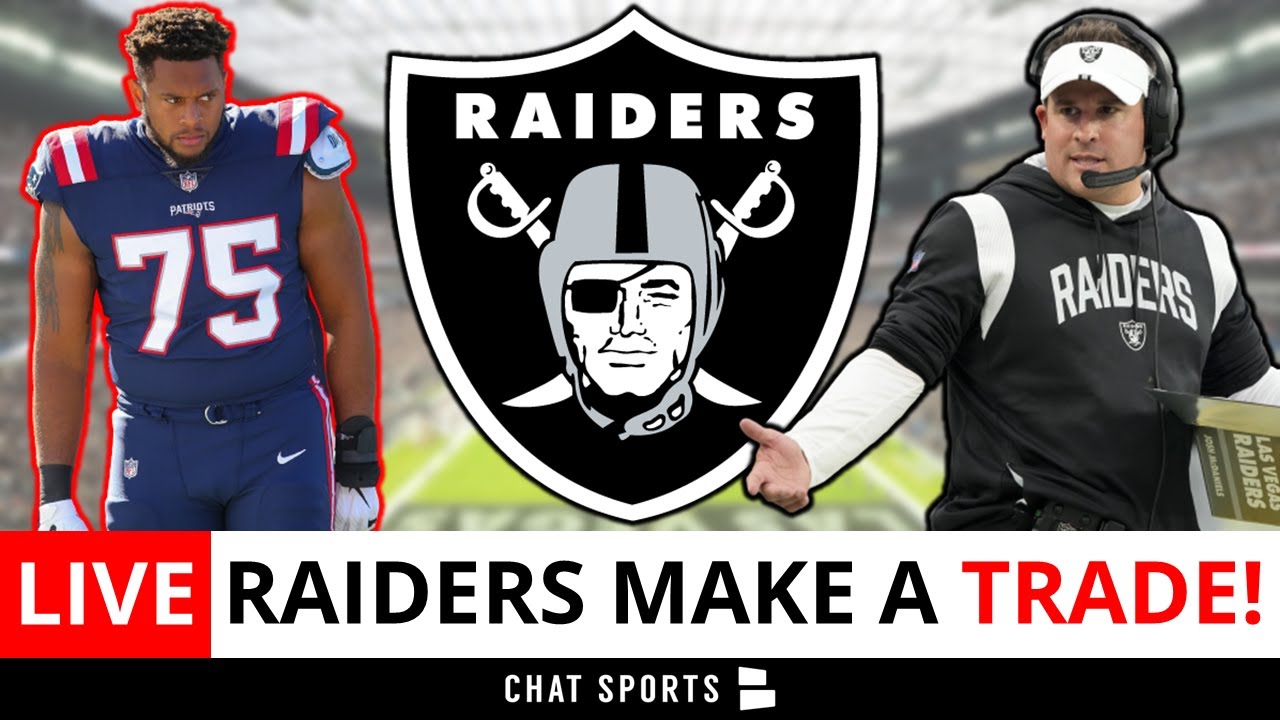 Live: Raiders Trade For Ot Justin Herron In Deal With Patriots + Cut Javelin Guidry | Raiders News