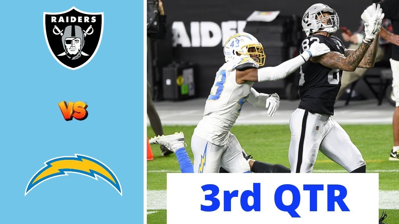 Los Angeles Chargers Vs Las Vegas Raiders Full Highlights 3rd Qtr | Nfl Week 1, 2022