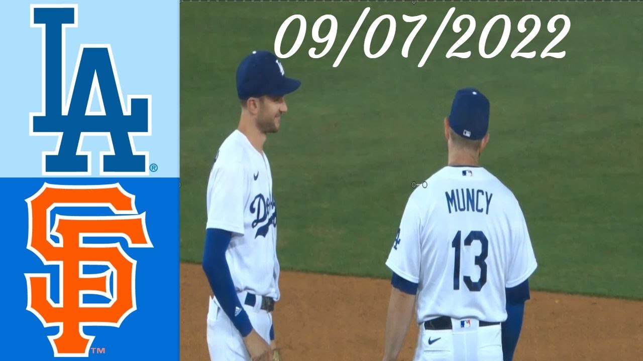 Los Angeles Dodgers Vs San Francisco Giants [full Game] September 07, 2022 – Mlb Highlights