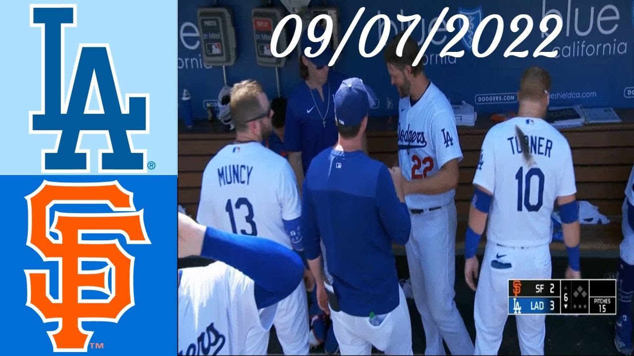 Los Angeles Dodgers Vs San Francisco Giants (9/7/2022) Game 4,5&6 Highlights | Mlb Highlights 2022