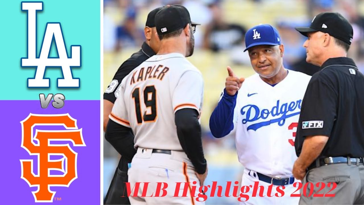 Los Angeles Dodgers Vs San Francisco Giants Full Highlights Hd | September 5, 2022 | Mlb Highlights