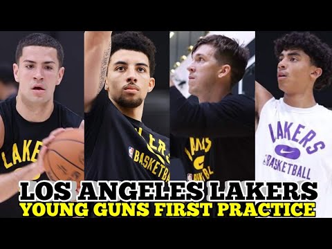 Los Angeles Lakers Young Guns First Practice | Pippen Jr,reaves,christie And Others | Lakers Updates