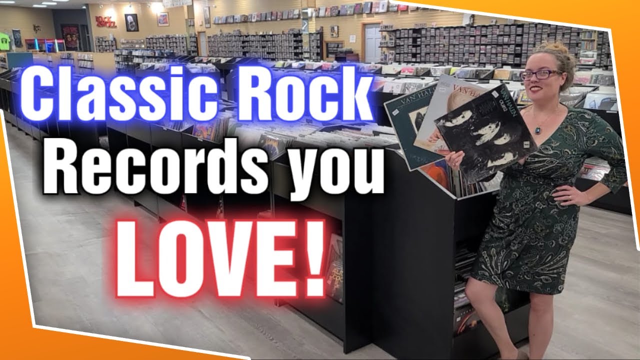 Lots Of Classic Rock Vinyl Records You Will Love