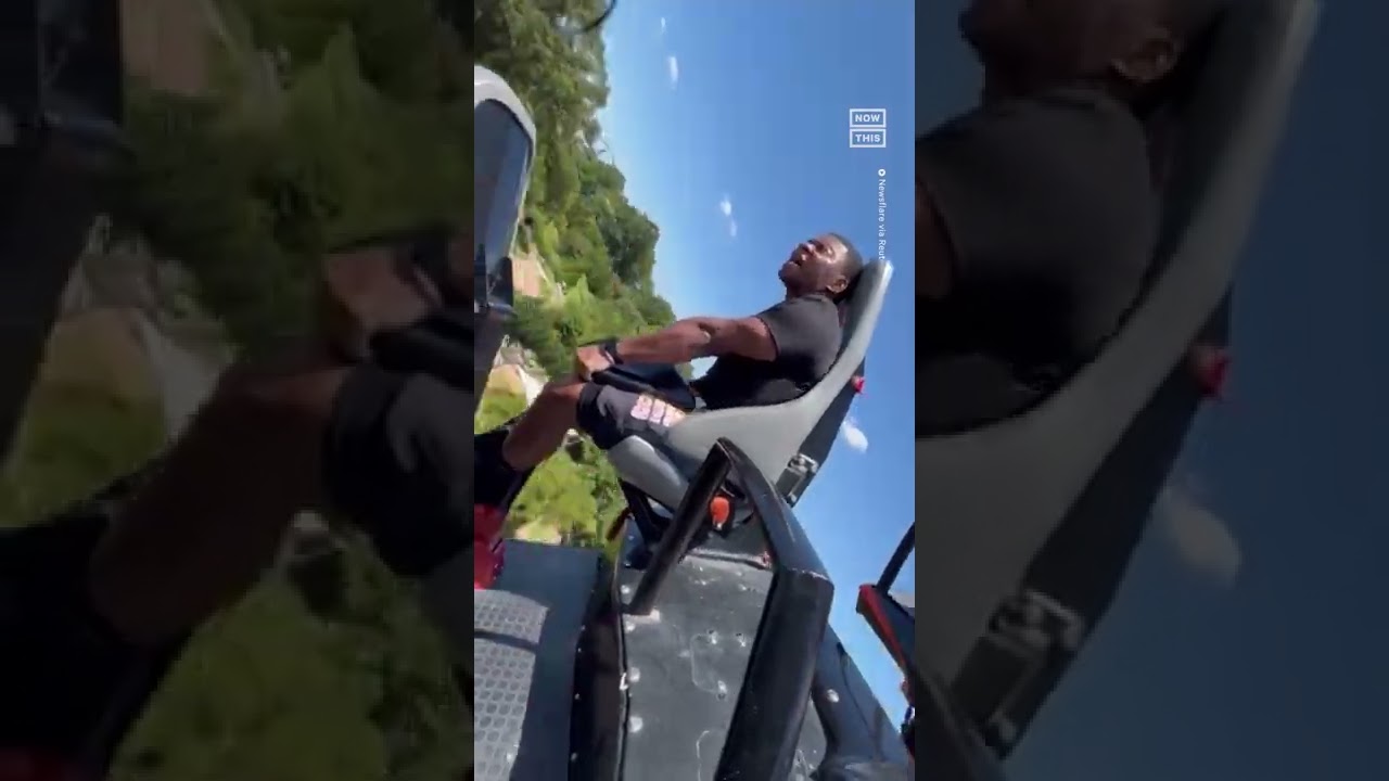 Man Overcomes His Fear Of Roller Coasters 🤣