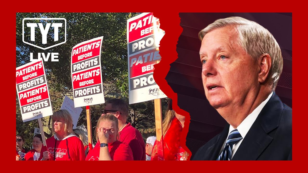Minnesota Nurses STRIKE Against GREEDY Hospitals. Lindsey LEADS Efforts For A NATIONAL Abortion Ban 1 Minnesota Nurses Strike Against Greedy Hospitals. Lindsey Leads Efforts For A National Abortion Ban